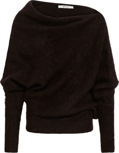 Gestuz Gzdebbie Drape Pullover - Brown - M
