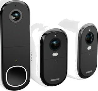 Arlo Essential 3 HD utendørs overvåkningskamera 2 pack + Video Doorbell Arlo Essential 3 HD utendørs overvåkningskamera 2 pack + Video Doorbell