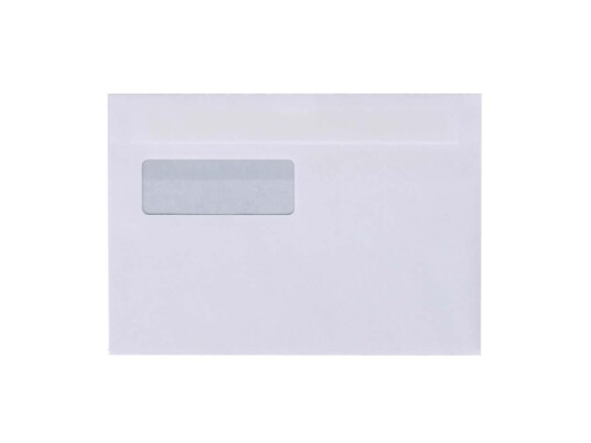 Kuverter M/Rude Hvid 155X220mm M5 90G Mailman 13458 Ds 500Stk/Pak