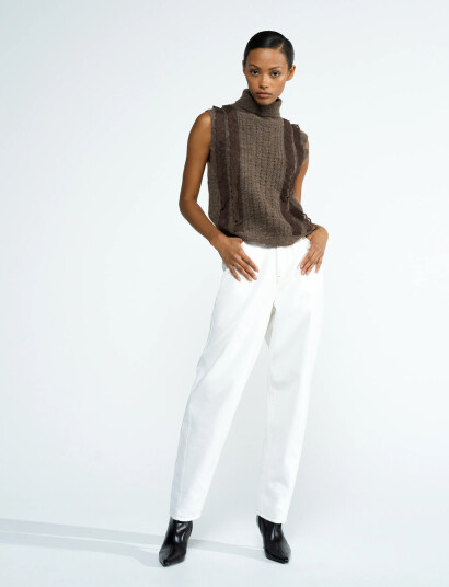 French Connection Kezia Slvlss Jumper - Brown - S