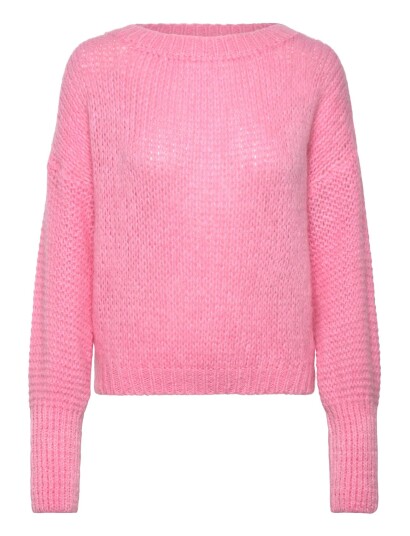 Lollys Laundry Isoldell Knit Jumper Ls Pink S Lollys Laundry Isoldell Knit Jumper Ls Pink S