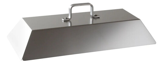Kockums Jernverk Lokk til stekebord rustfritt stål 45 x 22 cm