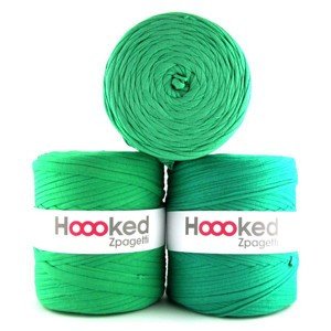 Hoooked Zpagetti Stoffgarn Unicolor 11 Grønne Nyanser 1 stk. Hoooked Zpagetti Stoffgarn Unicolor 11 Grønne Nyanser 1 stk.