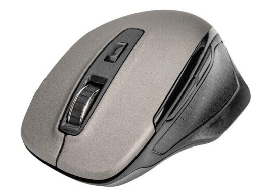 DIGITUS - mouse - 2.4 GHz - black/grey - Mus - Optisk - 6 - Grå