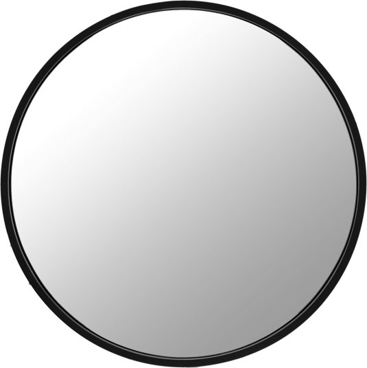 Scandi Living Sphere speil Ø60 cm Black