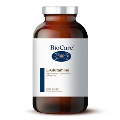 Biocare L-Glutamine, 200g Pulv
