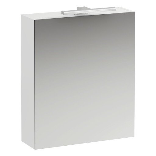 Laufen Base speilskap, 60x70 cm, høyre, høyglans hvit