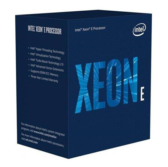Intel Xeon E-2234 / 3.6 GHz processor Prosessor/CPU - 4 kjerner - 3.6 GHz - Intel LGA1151 - Intel Boxed