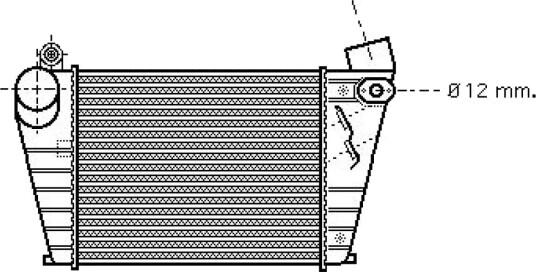 Intercooler DIEDERICHS DCA1080