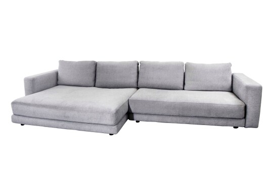Cane line Scale divansofa Light grey 2 seter modul 2 seter sjeselong & armlen HV Grå