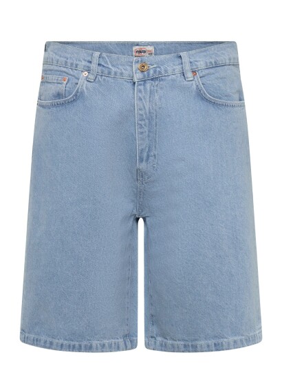 Stan Ray Wide 5 Short Ice Stone Denim Blue 30