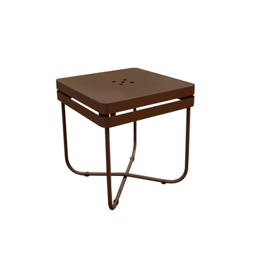 Ygg & Lyng Bris Sidebord Earth Brown 45x45 cm