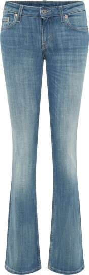 Weekday Luna Low Rise Skinny Bootcut Jeans Blue 30 x 34