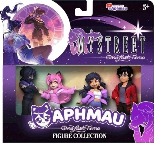 Aphmau Mystreet Samlefigurer 4 Stk 9cm