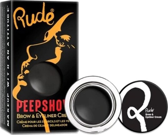 Rude Cosmetics Peep Show Brow & Eyeliner Cream Dark Side 88038 (U) 3 g