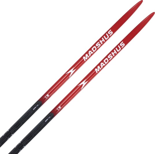 Madshus Race Pro Skin Felleski 23/24 Rød/ Svar/ Hvit 202cm 60-70kg