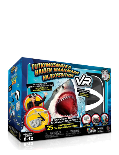 Amo Abacus Vr Steam Lab Shark Lab Fi/se Multi Patterned One Size