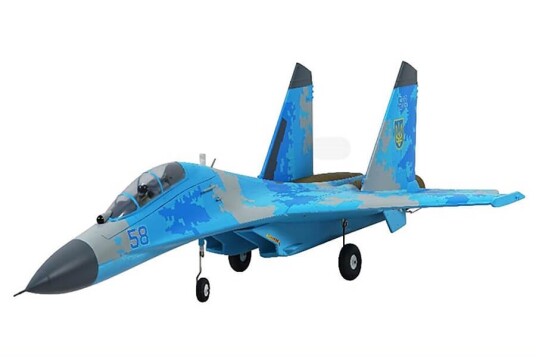 XFly Su-27 Twin 50mm EDF PNP - Blue Camo