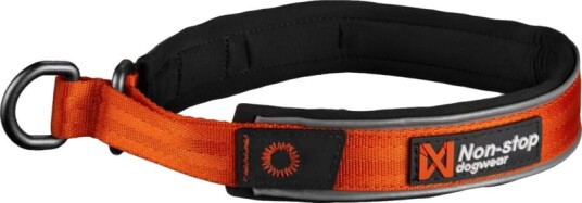 Non-stop Dogwear Cruise Halsbånd XXL Oransje, Polstret Hundehalsbånd Non-stop Dogwear Cruise Halsbånd XXL Oransje, Polstret Hundehalsbånd