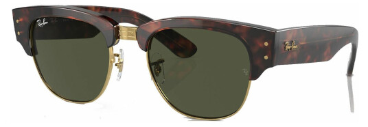 Ray-Ban Mega Clubmaster Mock Tortoise On Arista Green Green unisex Ray-Ban Mega Clubmaster Mock Tortoise On Arista Green Green unisex