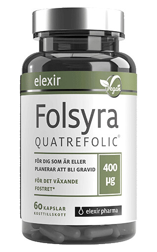 Folsyre, 60 kapsler