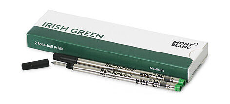 Montblanc 2 Rollerball Refills Irish Grønn