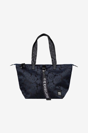 Marimekko Tote M Unikko Blå Marimekko Tote M Unikko Blå