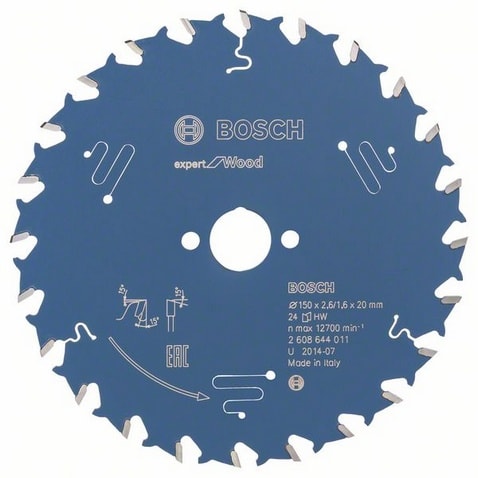 Bosch Sirkelsagblad Expert for Wood 150 x 20 x 2,6 mm, 24