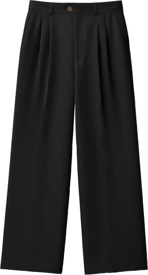 Prohibited Heritage Pleated Pants BLACK 32 Prohibited Heritage Pleated Pants BLACK 32