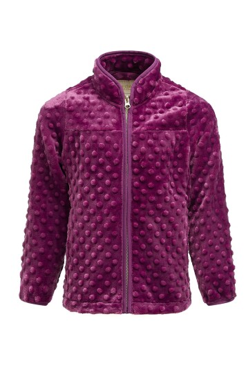 Petite Chérie Atelier Ella Fleecejakke Damson 98-104