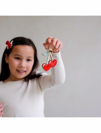 Mimi & Lula Keyring Cherry Mon Cheri Multi/patterned ONE SIZE Mimi & Lula Keyring Cherry Mon Cheri Multi/patterned ONE SIZE