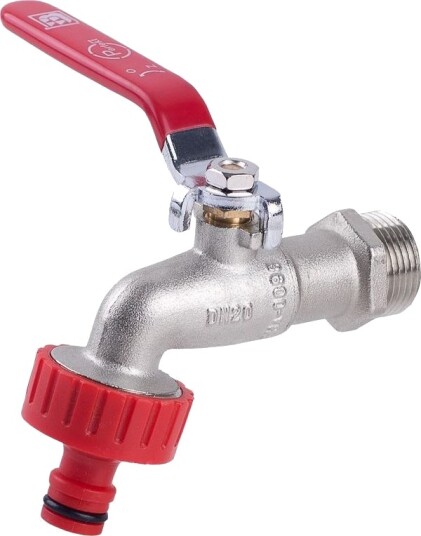 Perfexim Kuleventil For Tappevann Dn25 Med Kobling (Hurtigkobling) Til Slange Pha-009 (01-009-0250-000)
