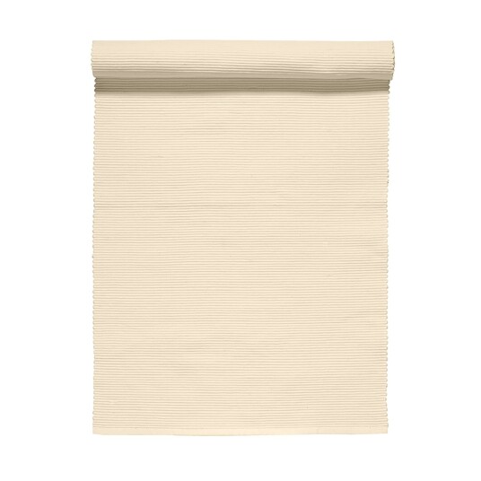Linum Uni Bordløper Creamy Beige