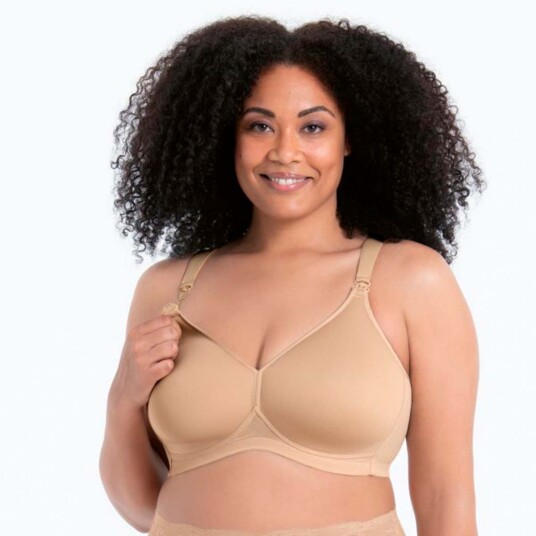 Anita BH Nursing Bra Spacer Cup Beige E 80 Dame