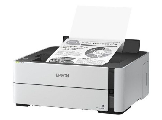 Epson EcoTank M1180 Sort/Hvit Blekkjoner med WiFi A4 39 ppm Epson EcoTank M1180 Sort/Hvit Blekkjoner med WiFi A4 39 ppm