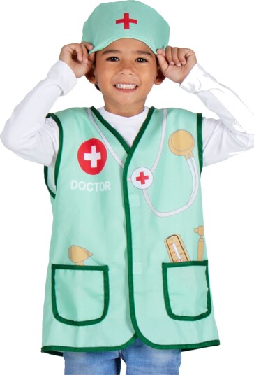 Folat Doktor utkledningssett for barn Small 24591