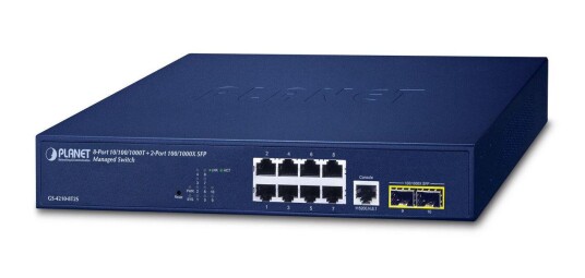 PLANET IPv4/IPv6 8-Port