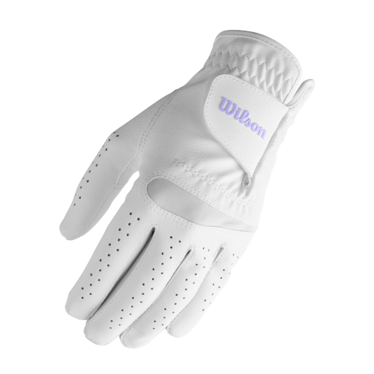 Wilson Feel Plus Glove LH golfhanske dame White L Wilson Feel Plus Glove LH golfhanske dame White L
