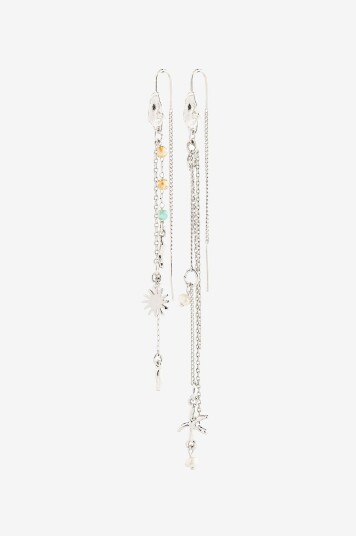 Pilgrim Øreringen Prism Earrings Silver plated Sølv Pilgrim Øreringen Prism Earrings Silver plated Sølv