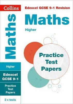 Edexcel Gcse 9-1 Maths Higher Practice Papers Av Collins Gcse