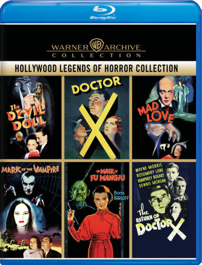 Hollywood Legends of Horror Collection Bluray