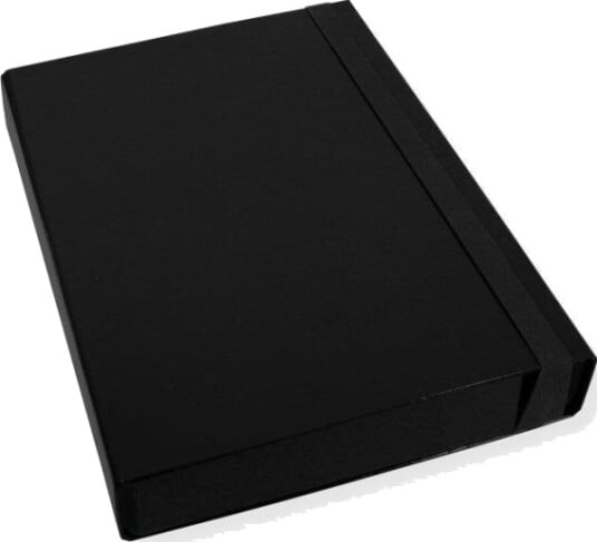 Penword Adelante A4 Mappe Med Glidelukking 5Cm Svart