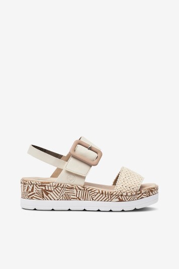 Rieker - Sandaler V3950-61 - Beige