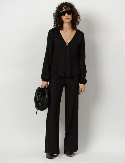 Dante6 Lima Wide Leg Pants - Black - 34 Dante6 Lima Wide Leg Pants - Black - 34