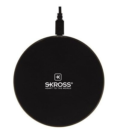 Skross 10W Qi Trådløs Lader Sort med USB