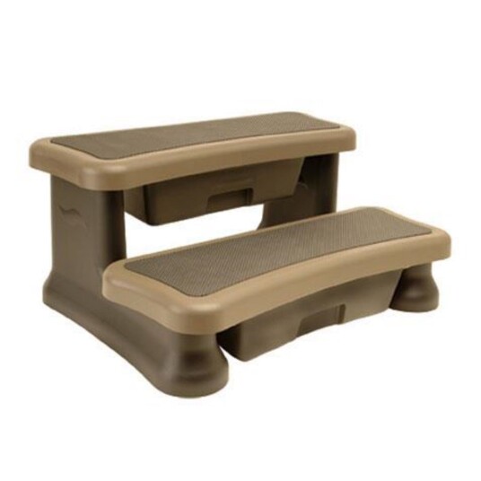 Vikingbad Smartstep 90cm - Trapp for Utendørs Boblebad Sand Vikingbad Smartstep 90cm - Trapp for Utendørs Boblebad Sand
