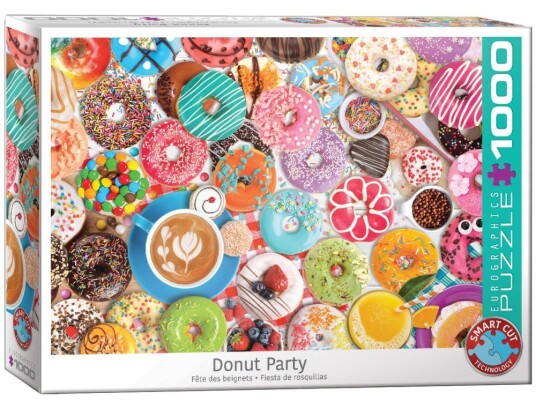 Eurographics Puslespill 1000 Brikker Donut Party