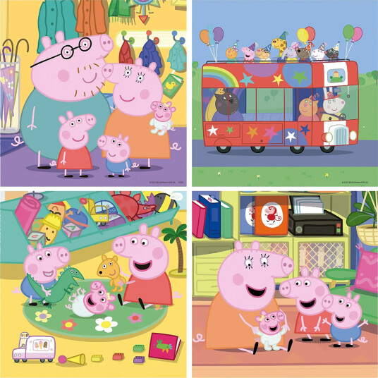 Educa Educa 6-9-12-16 Peppa Pig Suitcase Multi/patterned ONE SIZE