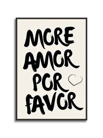 Plakat More Amor Por Favor