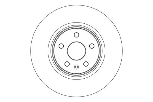 Bremseskive TRW DF6585S